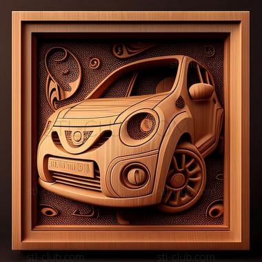 3D модель Nissan Micra (STL)